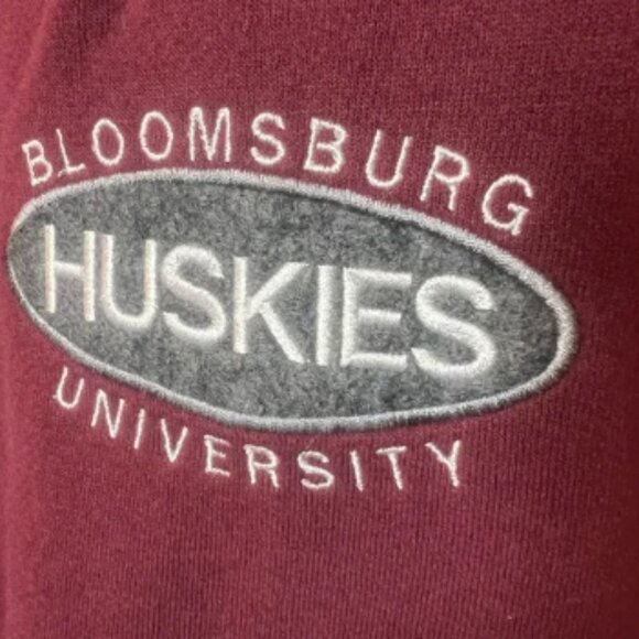 Vtg Bloomsburg University Huskies Crewneck Men’s XL JanSport Sweatshirt Made USA - Picture 2 of 5
